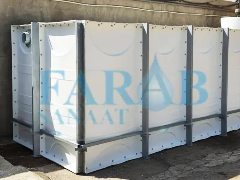 مخزن فایبرگلاس آتش نشانی