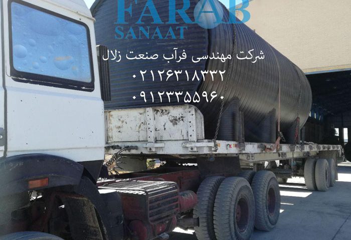 سپتیک تانک به سفارش شرکت شتابان شمال - کاله آمل