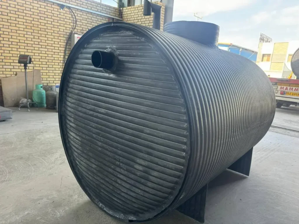 مخزن ایستگاه پمپاژ پلی اتیلن