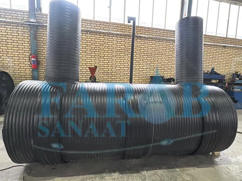 سپتیک تانک با ۲ دریچه