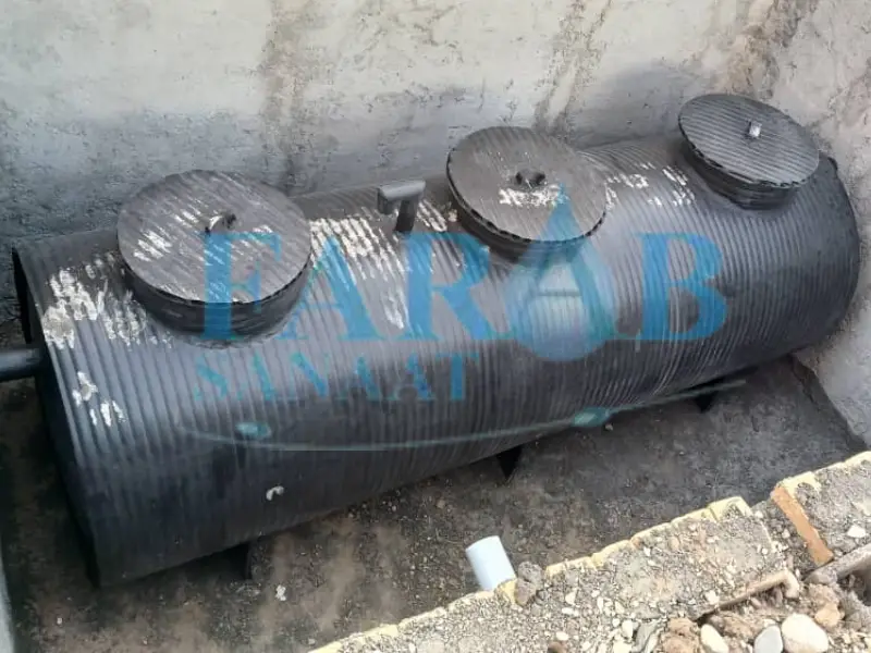 سپتیک تانک با ۳ دریچه