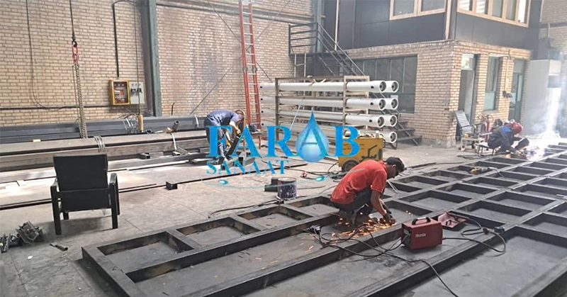 ساخت پکیج تصفیه فاضلاب بهداشتی در شرکت فرآب صنعت زلال