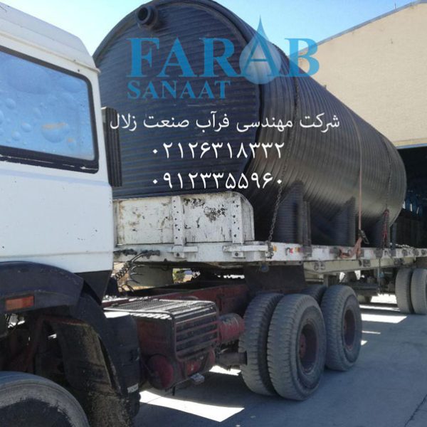 سپتیک تانک به سفارش شرکت شتابان شمال - کاله آمل